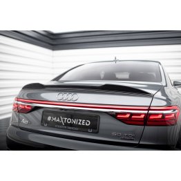 Накладка сплиттер на крышку багажника V2 на Audi A8 D5