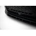 Накладка сплиттер на передний бампер V1 на Audi S8 / A8 S-Line D5 рестайл