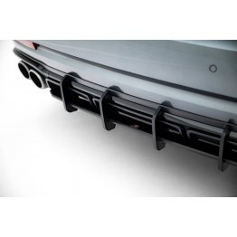 Диффузор заднего бампера на Audi S8 D5 рестайл