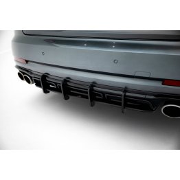 Диффузор заднего бампера на Audi S8 D5 рестайл