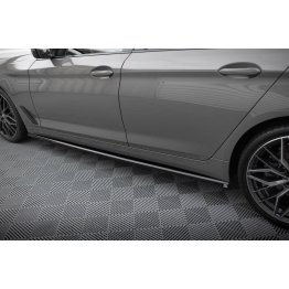 Накладки сплиттеры на пороги на BMW 5 G30 / G31 рестайл