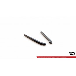 Накладки сплиттеры боковые на задний бампер на BMW 5 G30 / G31 рестайл