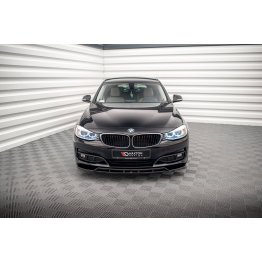 Накладка сплиттер на передний бампер на BMW 3 F34 GT