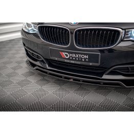 Накладка сплиттер на передний бампер на BMW 3 F34 GT