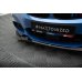 Накладка сплиттер на передний бампер V2 на BMW 3 F34 GT M-Pack