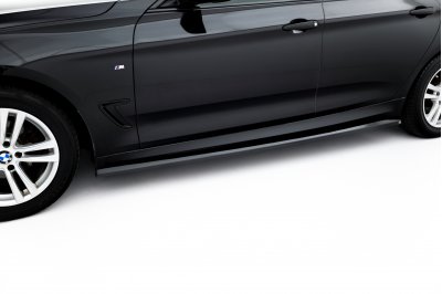 Накладки сплиттеры на пороги на BMW 3 F34 GT M-Pack