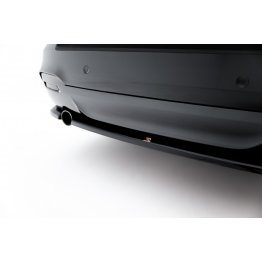 Накладка сплиттер на задний бампер V1 на BMW 3 F34 GT M-Pack