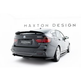 Накладка сплиттер на задний бампер V1 на BMW 3 F34 GT M-Pack
