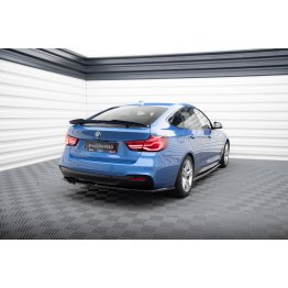 Накладка сплиттер на задний бампер V2 на BMW 3 F34 GT M-Pack