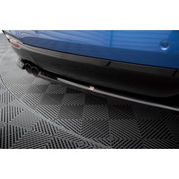 Накладка сплиттер на задний бампер V2 на BMW 3 F34 GT M-Pack