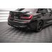 Накладки сплиттеры боковые на задний бампер на BMW 3 G20 / G21 M-Pack
