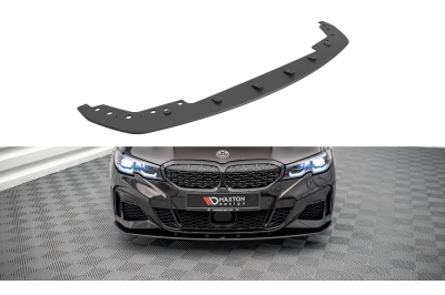 Накладка сплиттер на передний бампер StreetPro на BMW 3 G20 / G21 M-Pack