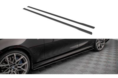 Накладки сплиттеры на пороги StreetPro на BMW 3 G20 / G21 M-Pack