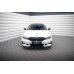 Накладка сплиттер на передний бампер на BMW 3 G20 / G21 Sport Line
