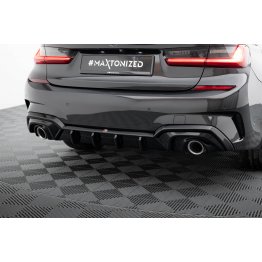 Диффузор заднего бампера на BMW 3 G20 / G21 M-Pack
