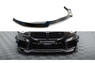 Накладка сплиттер на передний бампер на BMW M2 G87