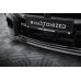 Накладка сплиттер на передний бампер на BMW M2 G87