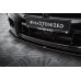 Накладка сплиттер на передний бампер V4 на BMW M2 G87