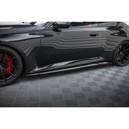 Накладки сплиттеры на пороги на BMW M2 G87