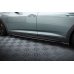 Накладки сплиттеры на пороги на Audi A6 C8 Allroad