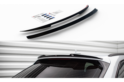 Накладка сплиттер на крышку багажника на Audi A6 C8 Allroad