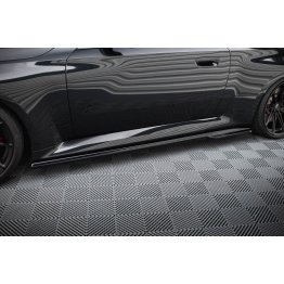 Накладки сплиттеры на пороги V2 на BMW M2 G87