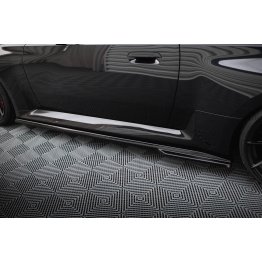 Накладки сплиттеры на пороги V2 на BMW M2 G87