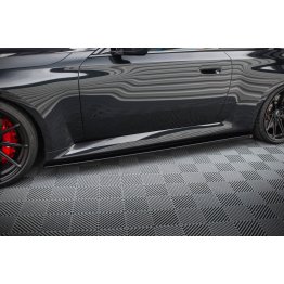 Накладки сплиттеры на пороги V3 на BMW M2 G87