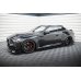 Накладки сплиттеры на пороги V4 на BMW M2 G87