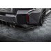 Накладки сплиттеры боковые на задний бампер V2 на BMW M2 G87
