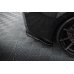 Накладки сплиттеры боковые на задний бампер V2 на BMW M2 G87