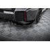 Накладки сплиттеры боковые на задний бампер V3 на BMW M2 G87