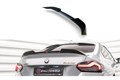 Накладка сплиттер на крышку багажника на BMW 2 G42 / M2 G87