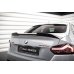Накладка сплиттер на крышку багажника на BMW 2 G42 / M2 G87