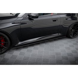 Накладки сплиттеры на пороги StreetPro на BMW M2 G87