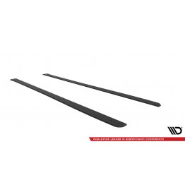 Накладки сплиттеры на пороги StreetPro на BMW M2 G87