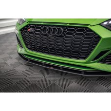 Накладка сплиттер на передний бампер StreetPro на Audi RS5 B9 рестайл Накладка сплиттер на передний бампер StreetPro на Audi RS5 B9 рестайл