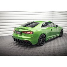 Накладки сплиттеры на пороги StreetPro на Audi RS5 B9 рестайл Накладки сплиттеры на пороги StreetPro на Audi RS5 B9 рестайл