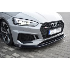 Накладка сплиттер на передний бампер V2 на Audi RS5 B9 Накладка сплиттер на передний бампер V2 на Audi RS5 B9