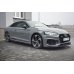 Накладка сплиттер на передний бампер V2 на Audi RS5 B9