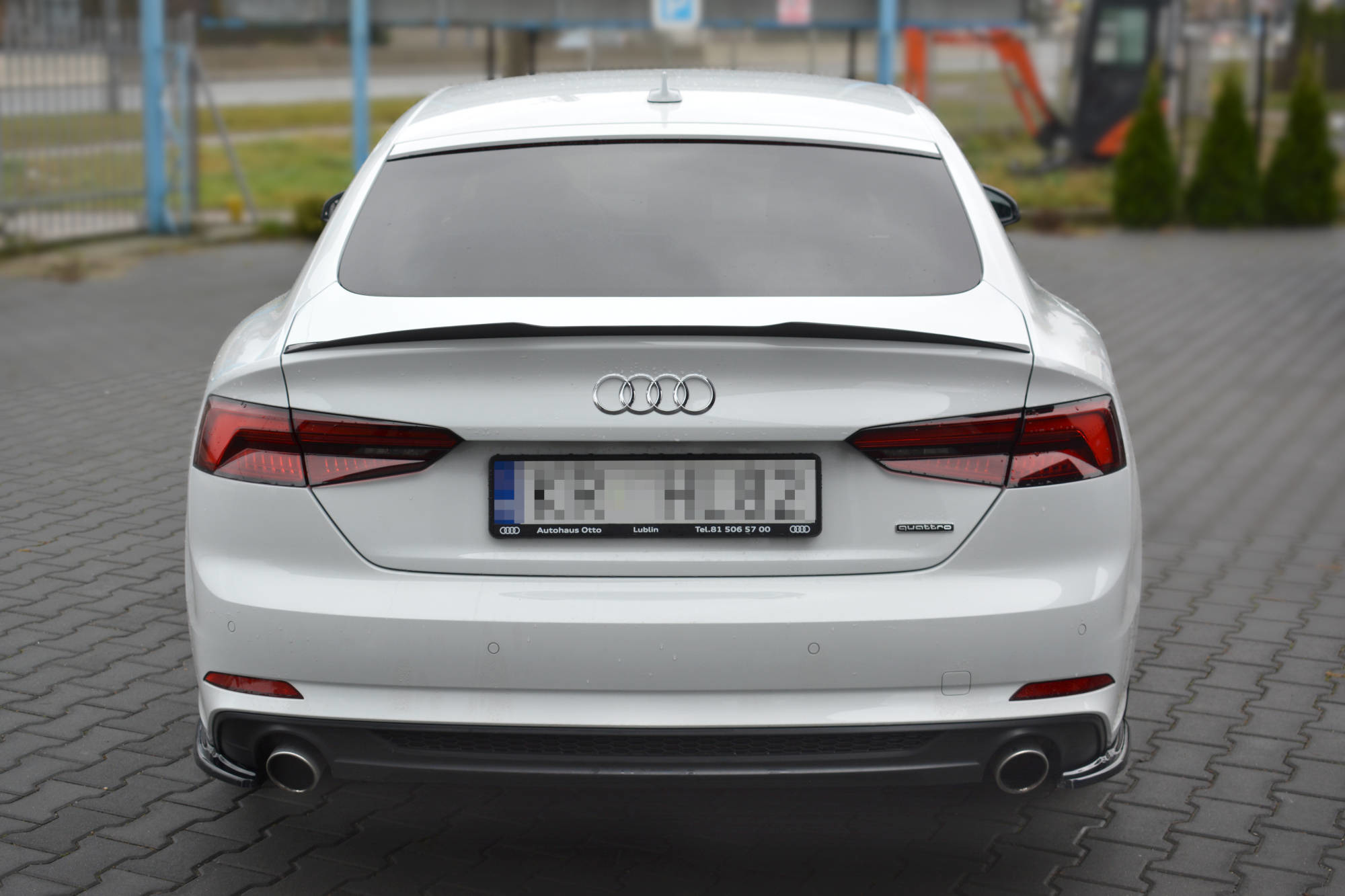 Спойлер Audi a5 b9 Sportback