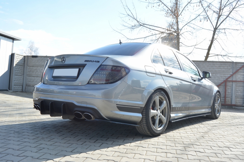 Передний бампер w204 дорестайл AMG